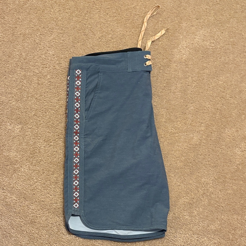 Howler Brothers Bruja Board Shorts with Embroidered Trim